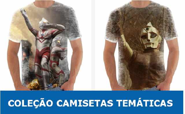 Foto 4 - Camisetas blusas camisas temticas